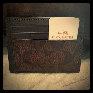 Coach ID card case